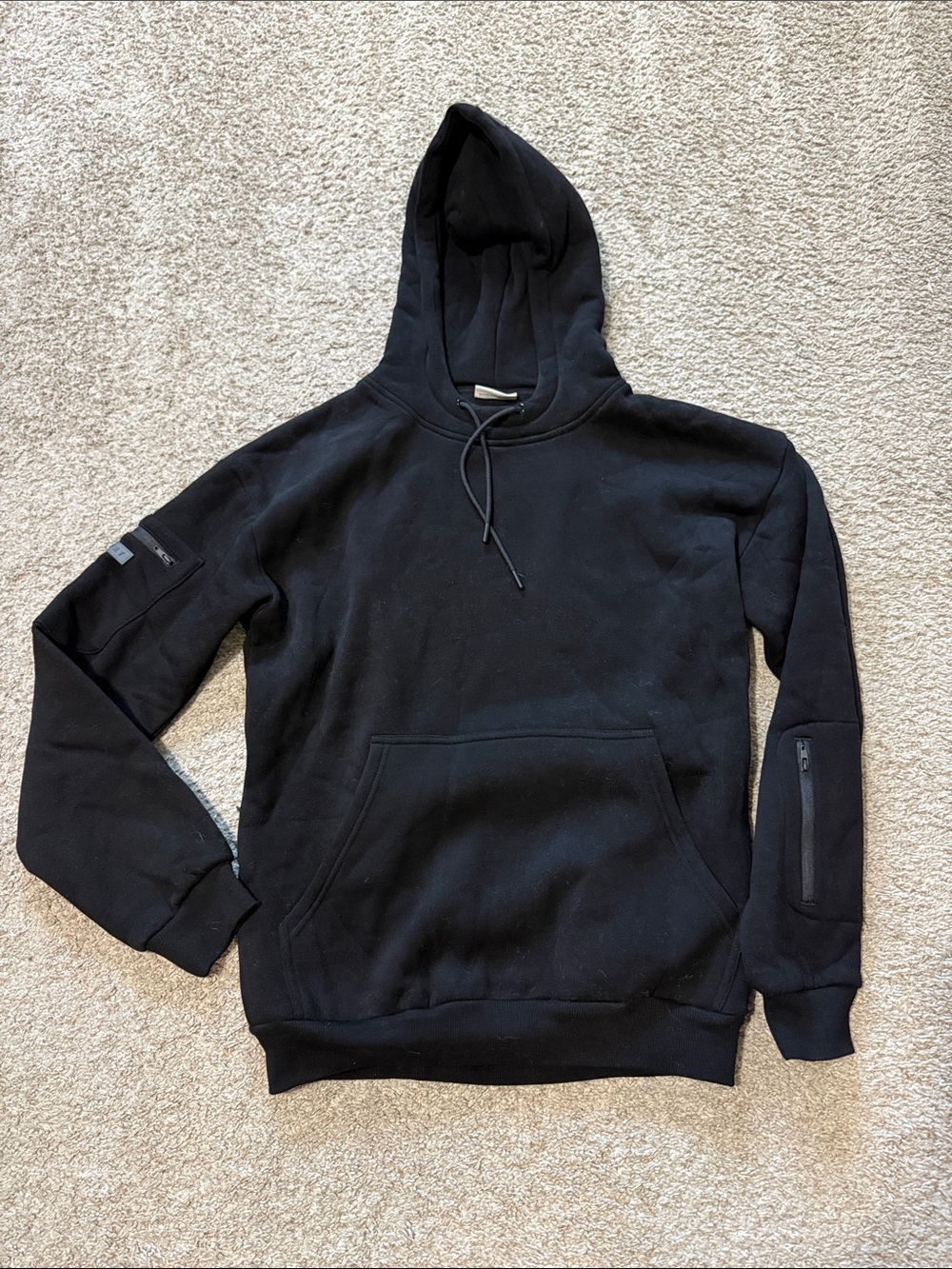 Comfrt Travel Hoodie with eye mask inside hood